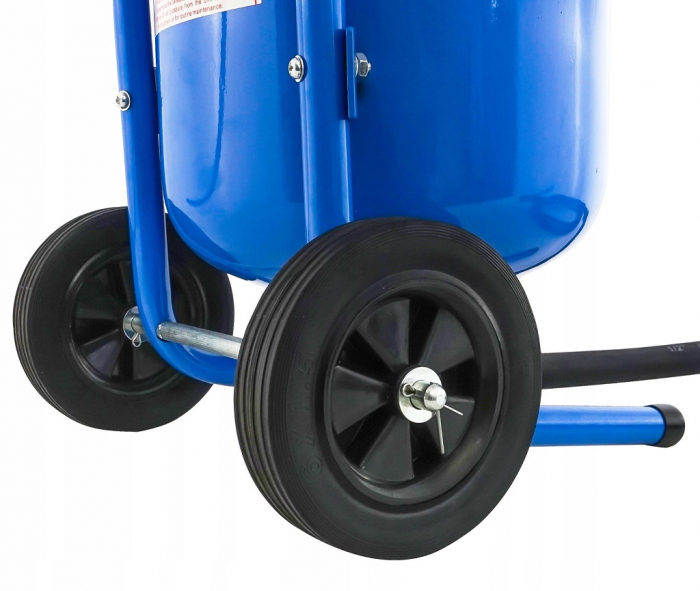 Statie mobila de sablare profesionala cu nisip mobila 76L aparat masina sablat (B3402) [6]