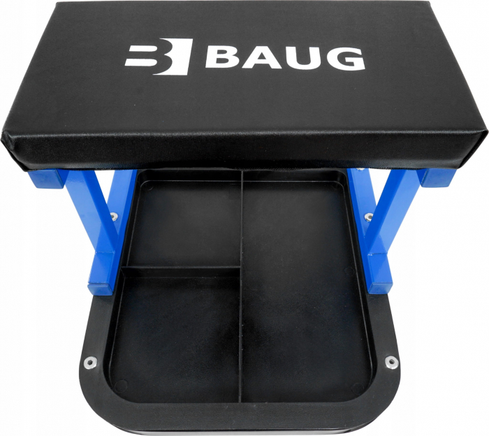 Scaun service auto cu sertar scule roti 360 grade atelier mecanic (B4911) [3]