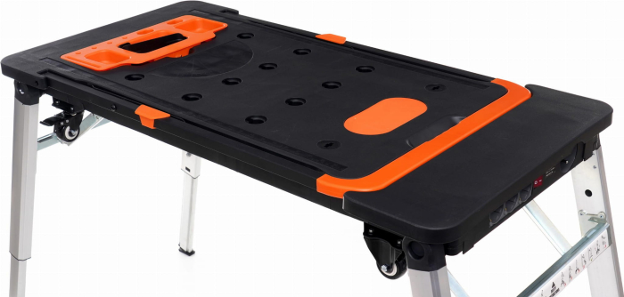 Banc de lucru multifunctional 7 in 1 pliabil cu roti capacitate 250 kg (KD10748) [3]