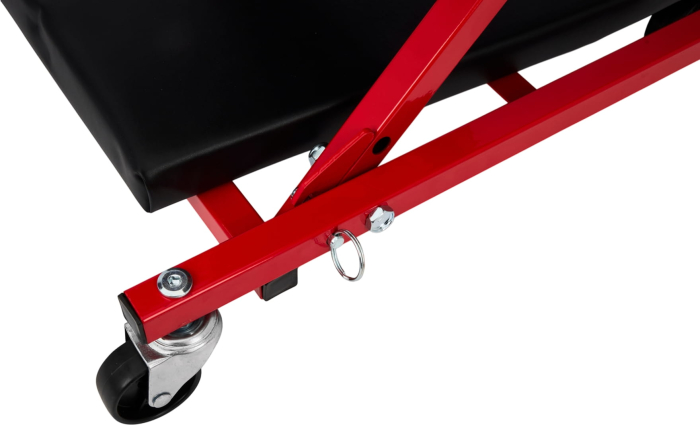 Banca atelier 2 in 1 tip sezlong si scaun, 6 roti pivotante, cadru metalic, 150 kg (KD10764) [17]