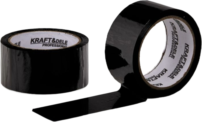 Banda adeziva de ambalare neagra 48 mm x 45 m cu adeziv acrilic (KD11841) [3]