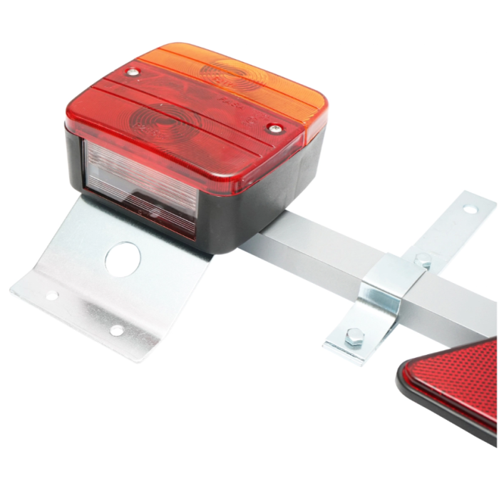 Bara remorca ajustabila 1-1,6m cu lampi, cablu 2,5/6m si fisa cu 7 pini (BK69127) [5]