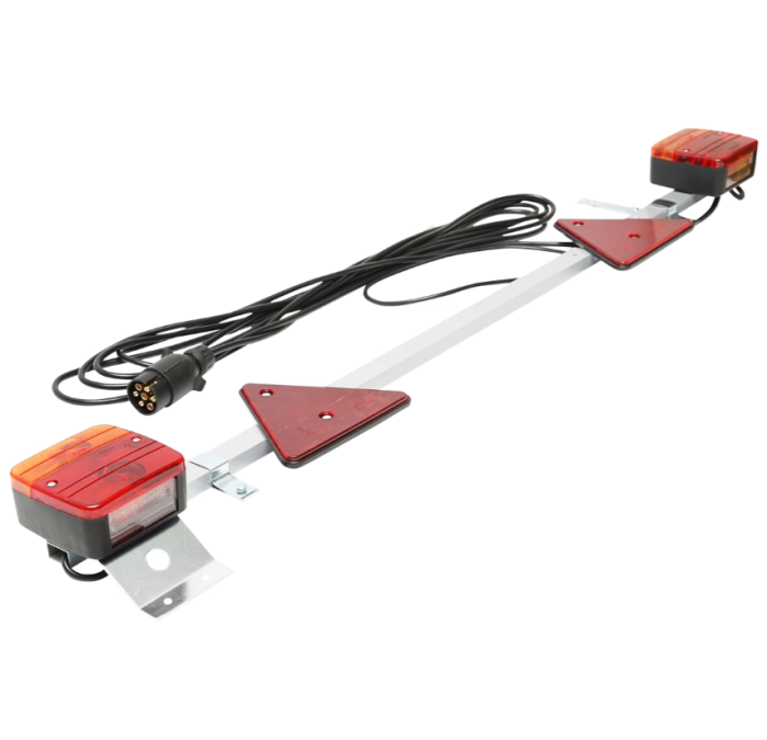Bara remorca ajustabila 1-1,6m cu lampi, cablu 2,5/6m si fisa cu 7 pini (BK69127) [3]