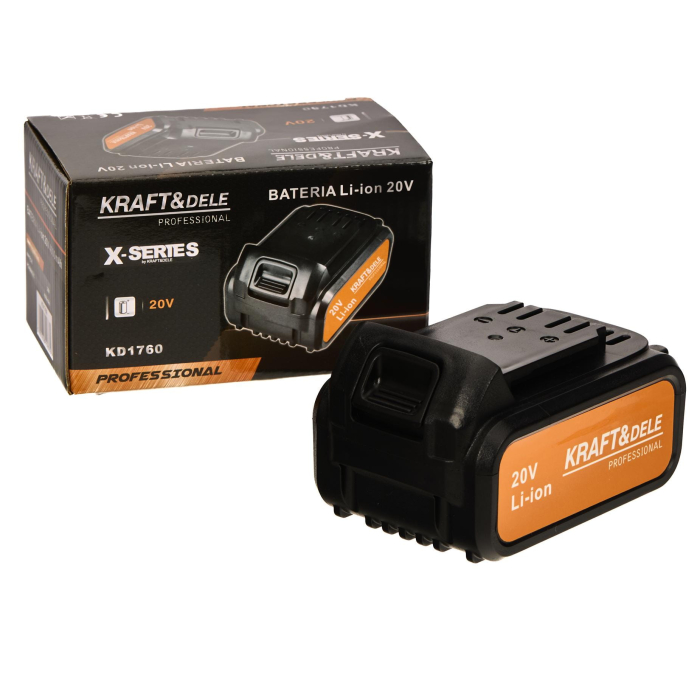 Baterie acumulator Li-Ion 20V seria X 4000 mAh  (KD1760) [10]