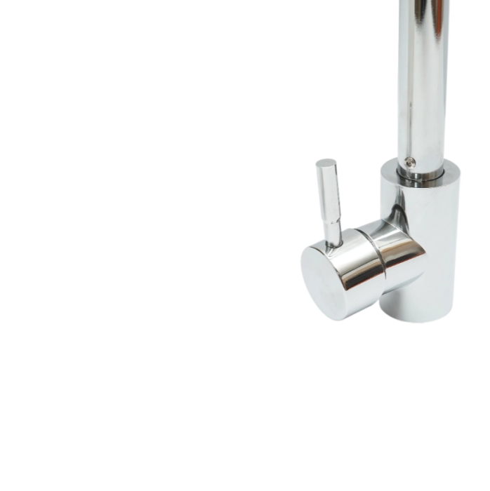 Baterie chiuveta bucatarie cu dus extractibil, pipa flexibila 2 functii, crom lucios (DISSY43) [8]