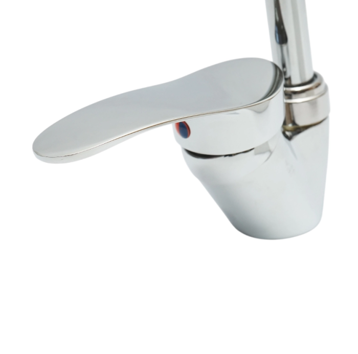 Baterie chiuveta bucatarie cu pipa flexibila, perlator 2 functii, crom lucios DISMU13 (BK79029) [6]