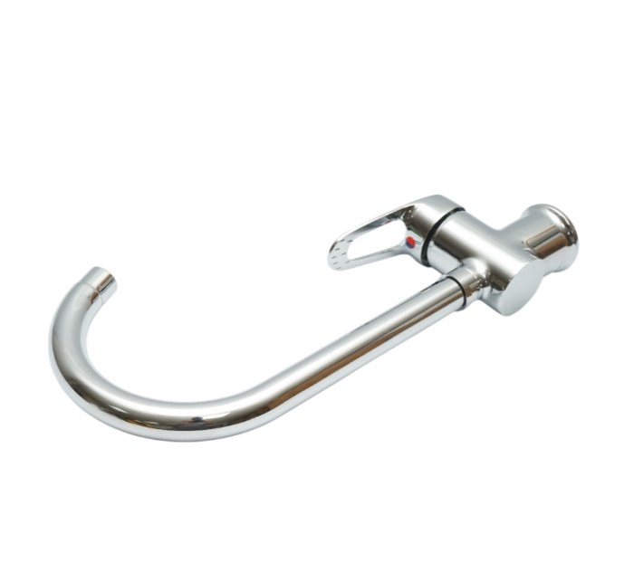 Baterie chiuveta bucatarie rotativa monocomanda, cartus ceramic, crom lucios (DISSY39) [4]