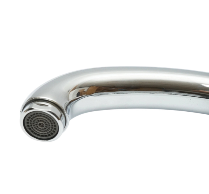 Baterie lavoar baie monocomanda, montaj chiuveta, cartus ceramic, crom lucios (DISSY41) [4]