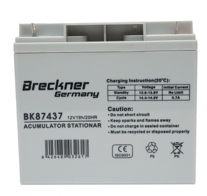Baterie pentru panou solar 12V 19Ah DISNV04 (BK87437) [1]