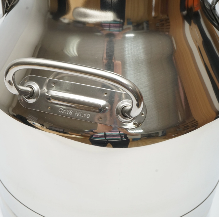 Bidon de inox pentru lapte cu capac 20L aparat de muls vaci DISED65 (BK90553) [5]