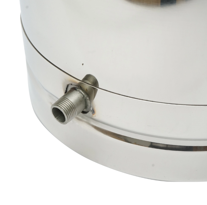 Bidon inox pentru lapte 40L cu capac si robinet pentru aparat de muls vaci DISED67 (BK90555) [5]