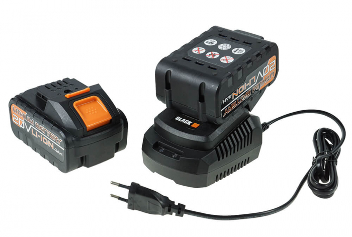 Flex Polizor unghiular pe acumulator 2 baterii 20V 4Ah Polidisc 125mm (42557) [8]