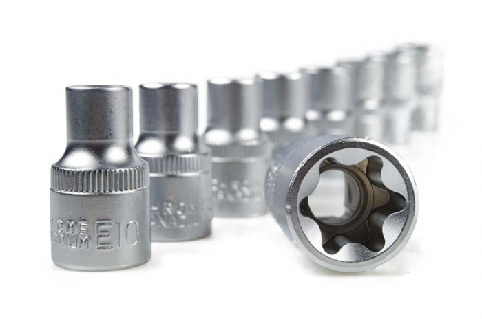 Trusa set chei torx E 19 piese 1/2 (30332) [4]