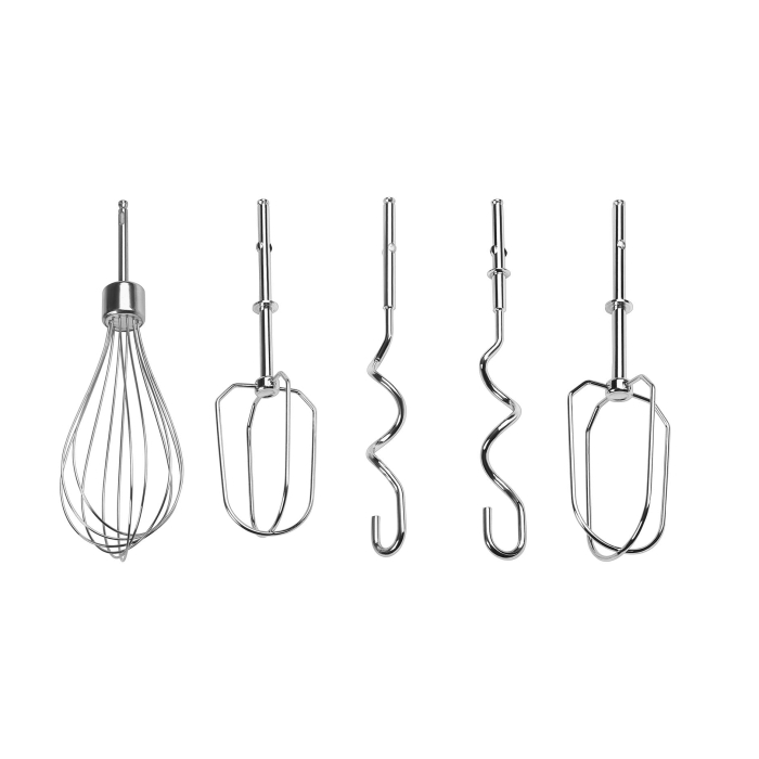 Blender de mana 1500W multifunctional cu doua trebe de viteza Turbo 2 lame otel inoxidabil tocator recipient + accesorii (KD4110) [9]