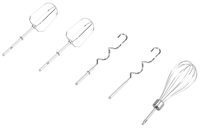 Blender de mana 1500W multifunctional cu doua trebe de viteza Turbo 4 lame otel inoxidabil tocator recipient + accesorii (KD4181) [6]