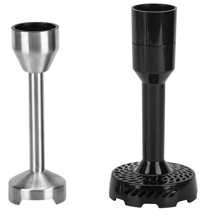 Blender de mana 1500W multifunctional cu doua trebe de viteza Turbo 4 lame otel inoxidabil tocator recipient + accesorii (KD4181) [4]