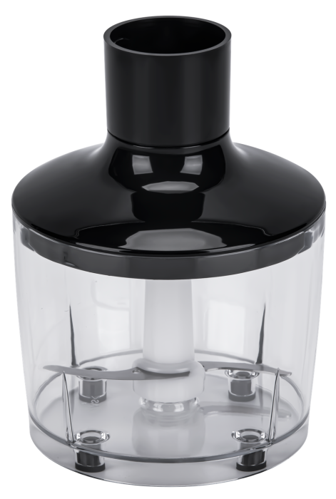 Blender de mana 1500W multifunctional cu doua trebe de viteza Turbo 4 lame otel inoxidabil tocator recipient + accesorii (KD4181) [3]