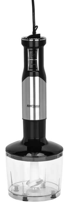 Blender de mana 1500W multifunctional cu doua trebe de viteza Turbo 4 lame otel inoxidabil tocator recipient + accesorii (KD4182) [11]