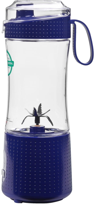 Blender portabil fara fir USB-C 380ML albastru 2x3000mAh (KD4171) [5]