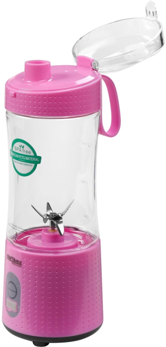 Blender portabil fara fir USB-C 380ML roz 2x3000mAh (KD4172) [7]