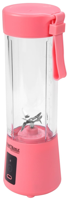 Blender portabil fara fir USB-C 400ML roz 2x3000mAh (KD4173) [3]