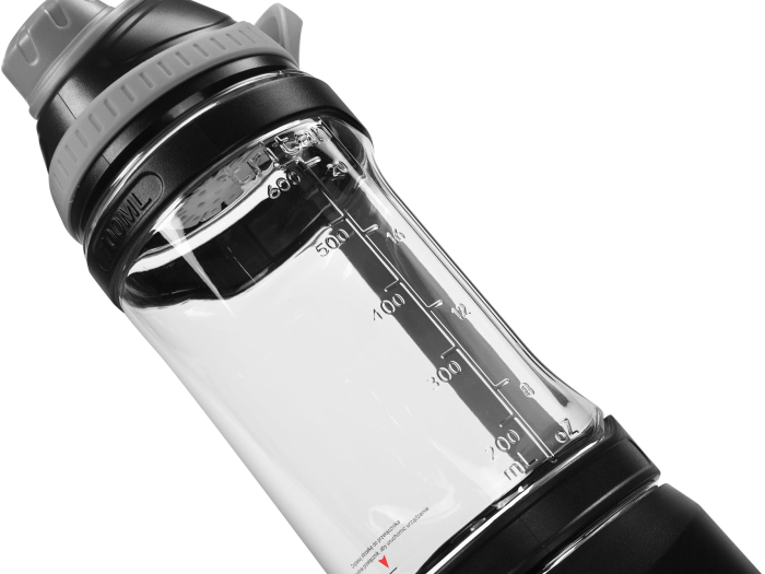 Blender portabil fara fir USB-C 700ML negru 2x2500mAh (KD4176) [10]