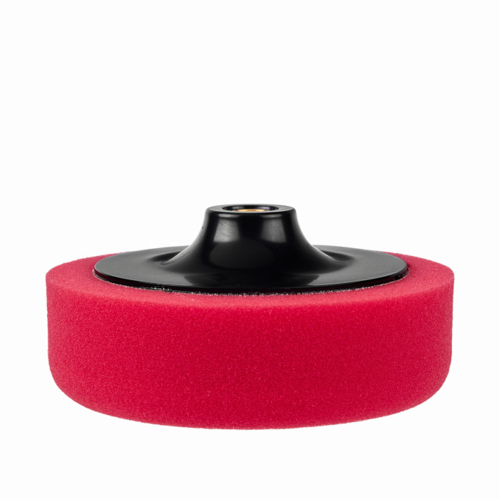 Burete pentru lustruit polisat 150mm M14 rosu 22 kgm³ (KD1593) [3]