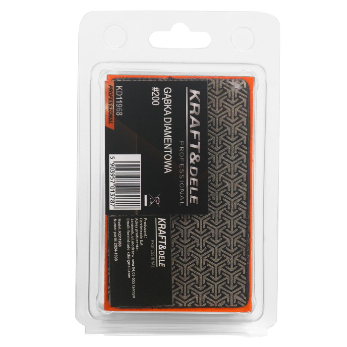 Burete universal pentru slefuire placi metal beton lemn piatra P200 (KD11968) [10]