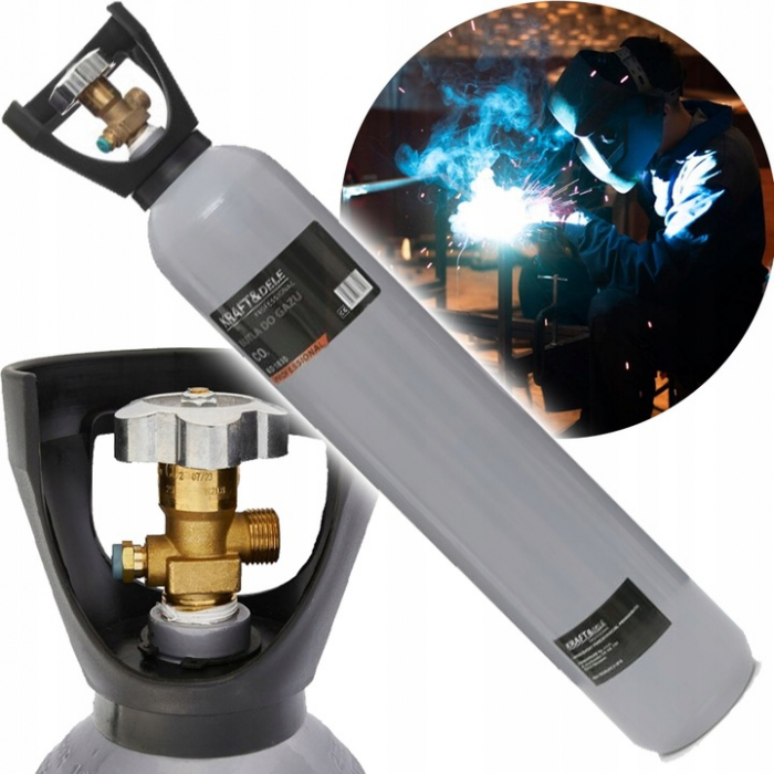 Butelie gaz goala cilindru 8L CO2 dozator de bere dioxid de carbon [1]