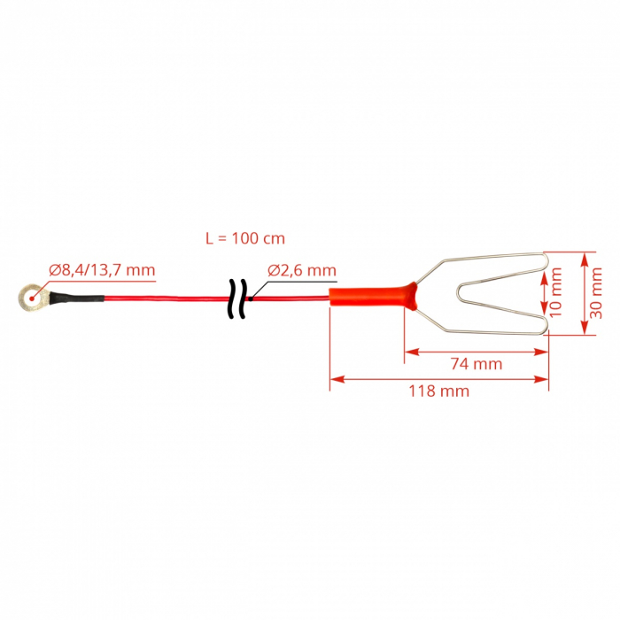Cablu de iesire generator impuls gard electric (AGR0177) [7]