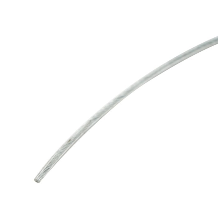 Cablu otel galvanizat cu invelis PVC fi 2mm, fire 1x7, sarcina maxima 95Kg, greutate 4.4Kg, 500m/rola (DISSW35) [3]