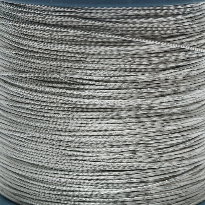 Cablu otel galvanizat fi 1mm, fire 1x7, sarcina maxima 95Kg, greutate 1Kg, 200m/rola (DISSW38) [2]