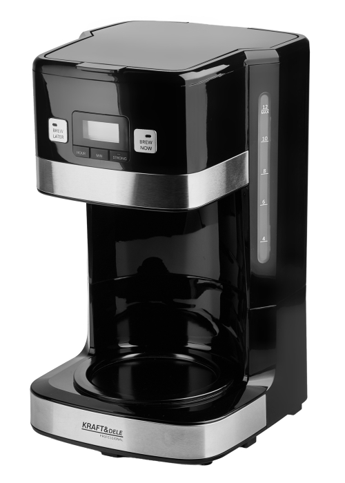 Cafetiera cu filtru 1800 ml, 1200 W, 12 cesti, timer 24h (KD4286) [14]