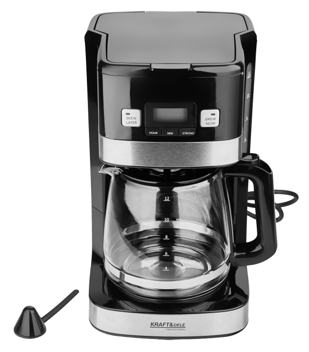 Cafetiera cu filtru 1800 ml, 1200 W, 12 cesti, timer 24h (KD4286) [11]