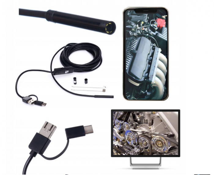 Camera endoscopica 5m LED (KD10412) [1]