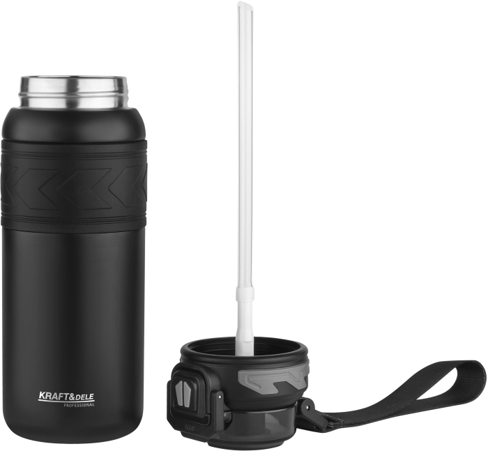 Cana termica 700ml otel inoxidabil pereti dubli etansa izolare termica bauturi calde reci (KD4264) [9]
