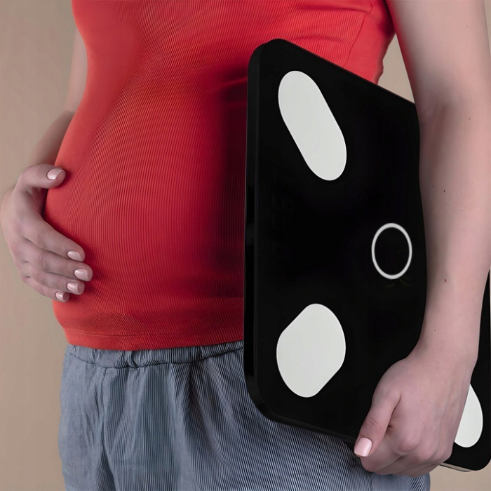 Cantar baie digital 180kg LCD negru (B8200) [2]