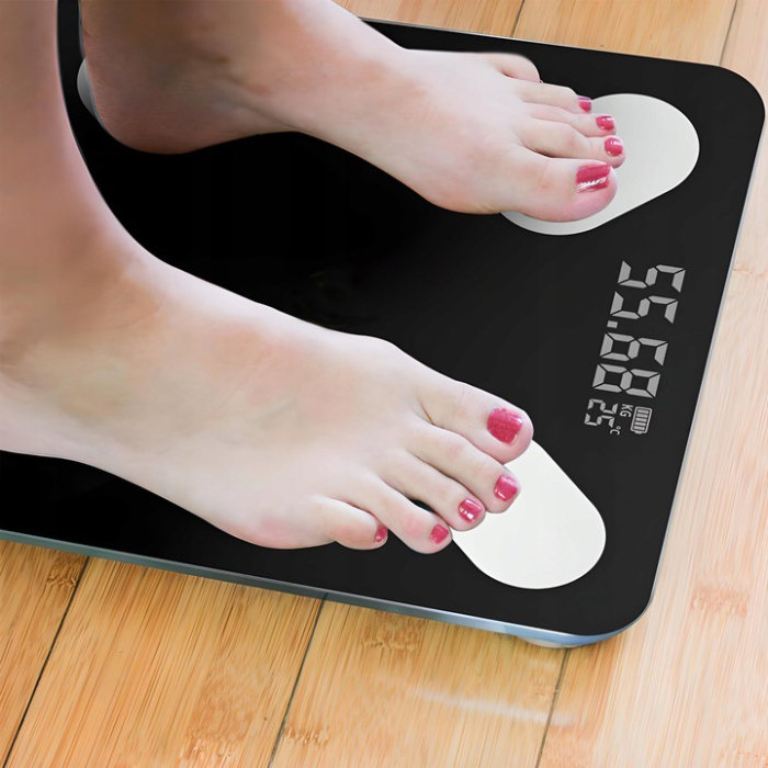 Cantar baie digital 180kg LCD negru (B8200) [12]