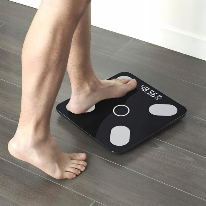 Cantar baie digital 180kg LCD negru (B8200) [6]