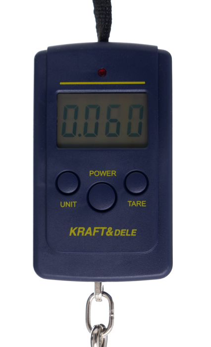 Cantar digital manual cu carlig 50 kg cu functie TARE HOLD si termometru (KD11414) [2]