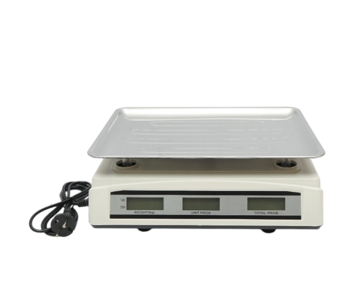 Cantar electronic cu ecran LCD, capacitate 40 Kg cu baterie 4V DISMX27 (BK79252) [7]