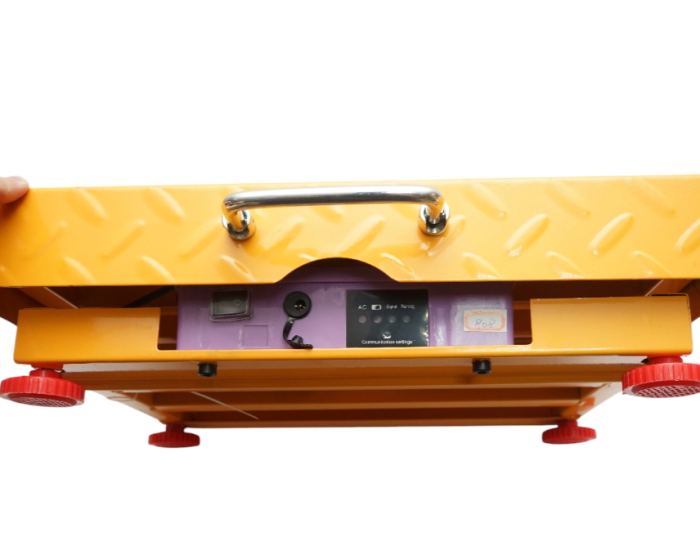 Cantar electronic de podea fara fir tip platforma 32x42cm cu display WiFi 150Kg DISUE25 (BK79956) [3]