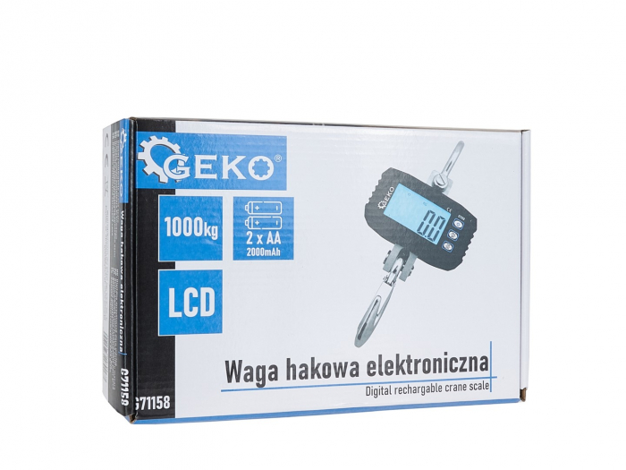 Cantar electronic portabil 1000kg tip macara digital cu carlig (G71158) [9]
