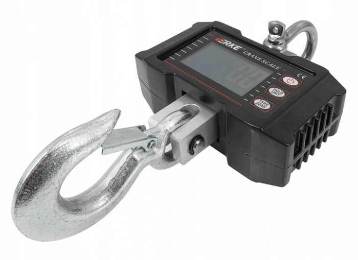 Cantar electronic portabil 1000kg tip macara digital cu carlig si telecomanda (V06125) [4]