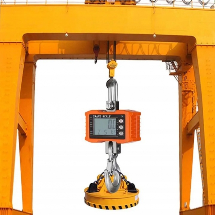Cantar electronic portabil 1000kg tip macara digital cu carlig (WAGADS) [6]