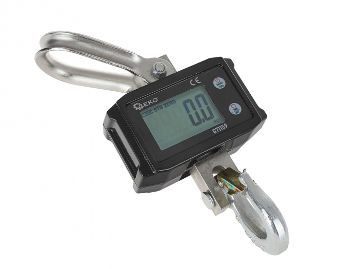 Cantar electronic portabil 2000kg tip macara digital cu carlig si telecomanda (G71159) [3]
