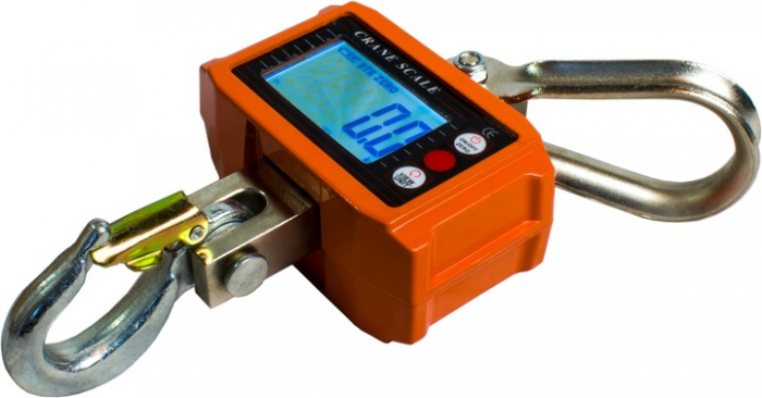 Cantar electronic portabil 2000kg tip macara digital cu carlig si telecomanda (OCS-H02) [3]