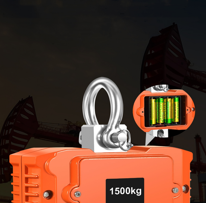 Cantar electronic portabil 2000kg tip macara digital cu carlig si telecomanda (PDP05) [8]