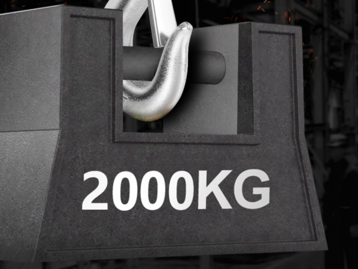 Cantar electronic portabil 2000kg tip macara digital cu carlig si telecomanda (PDP05) [10]