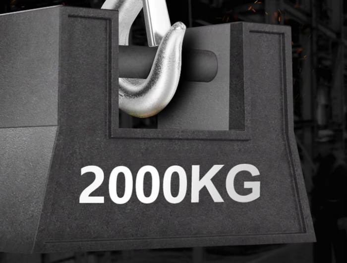 Cantar electronic portabil 2000kg tip macara digital cu carlig si telecomanda (RMK1) [2]